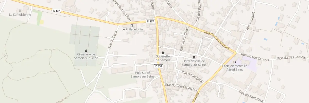 Plan du 49B Rue des Martyrs à Samois-sur-Seine