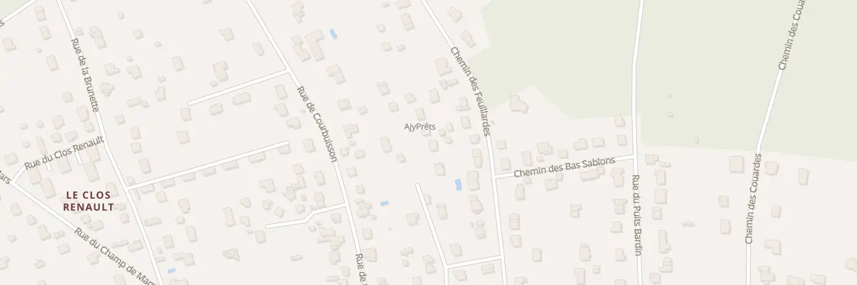 Plan du 57B Rue des Feuillardes à Samois-sur-Seine