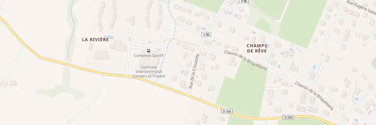 Plan du 5 Rue de la Crouzette à Espalion
