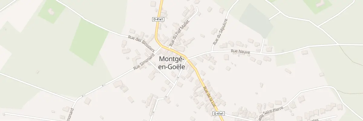 Plan du 2 Rue du Pré Huard à Montgé-en-Goële