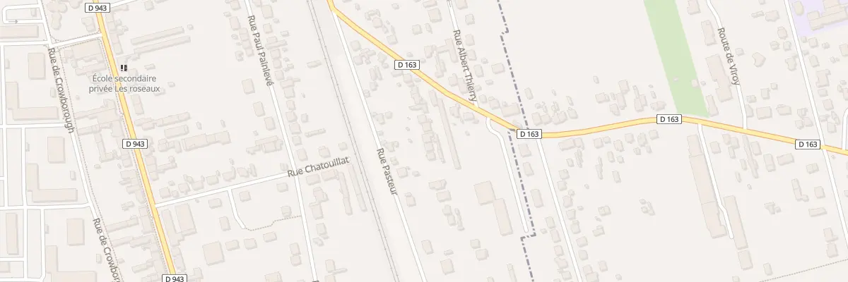 Plan du 30 Rue Pasteur à Montargis