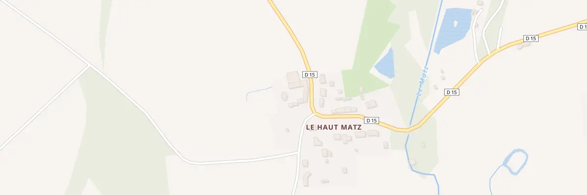 Plan du 11 Rue du Haut Matz à Boulogne-la-Grasse