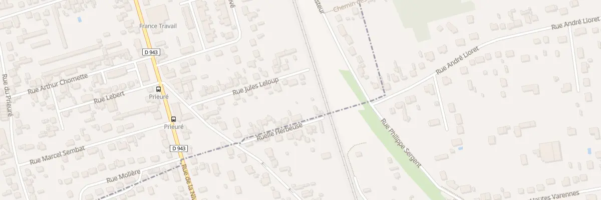 Plan du 14 Rue Jules Leloup à Montargis