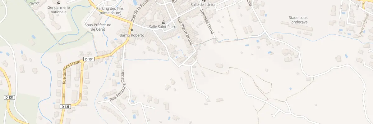 Plan du 27 Rue Aristide Maillol à Céret