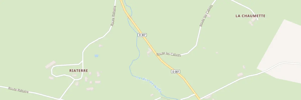 Plan du 5 Riaterre à Venas