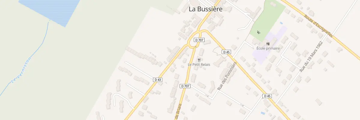 Plan du 1B Rue de Gien à La Bussière