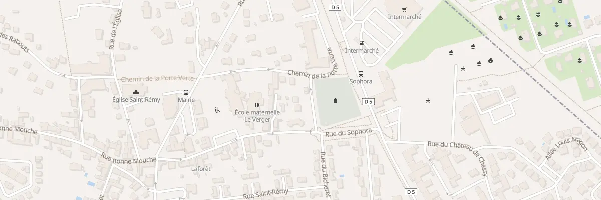 Plan du 2B Rue Mauregard à Montévrain