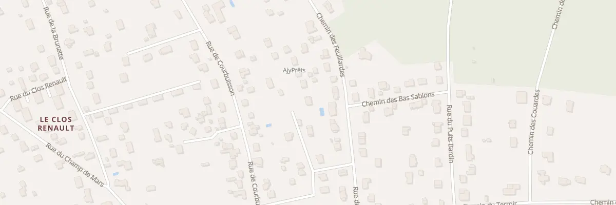Plan du 53 Rue des Feuillardes à Samois-sur-Seine