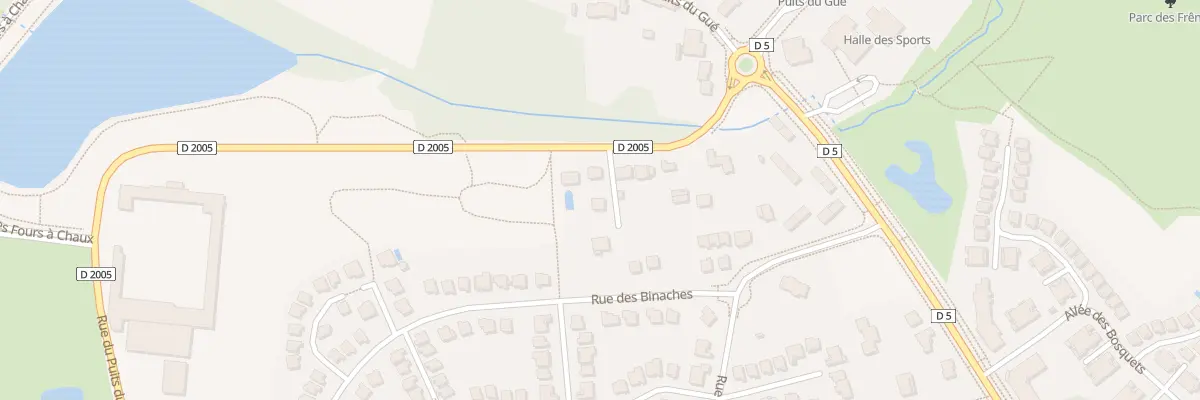 Plan du 117B Rue du Puits du Gue à Montévrain