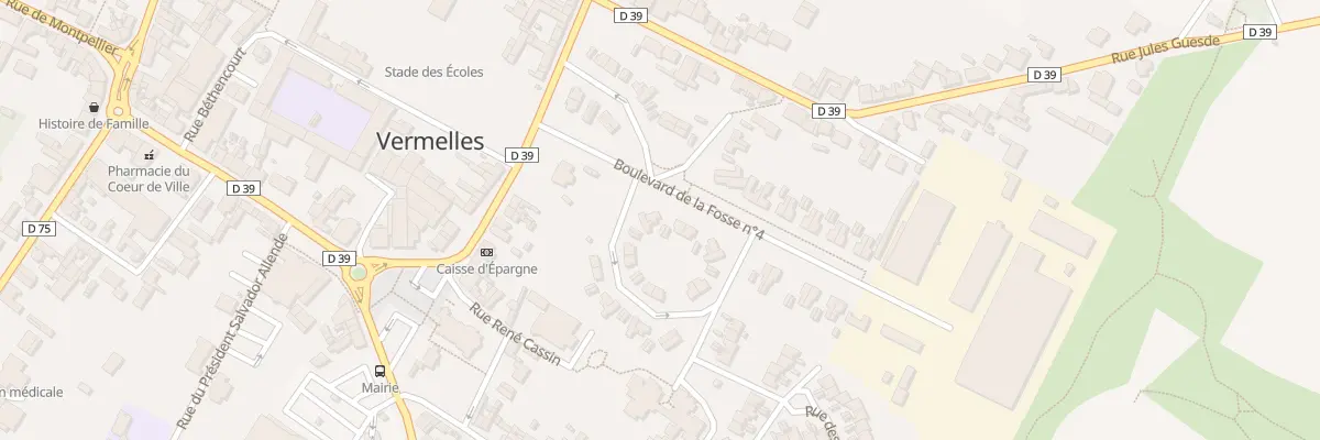 Plan du 2 Bd de la Fosse 4 à Vermelles