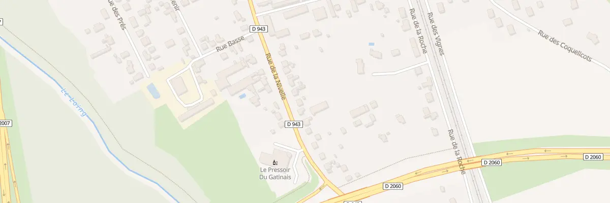 Plan du 563 Rue de la Nivelle à Amilly