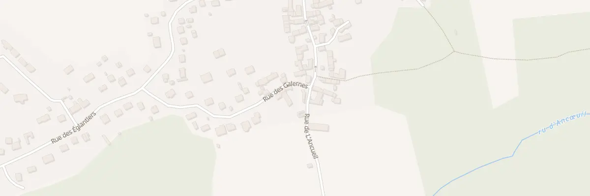 Plan du 1 Rue de l’Ancueil à Moisenay