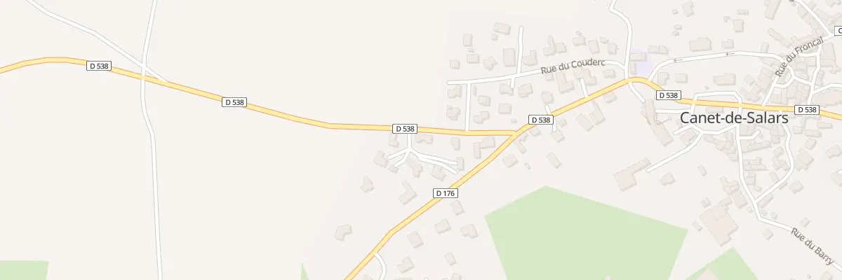 Plan du 2B Lot Les Fontanelles à Canet-de-Salars