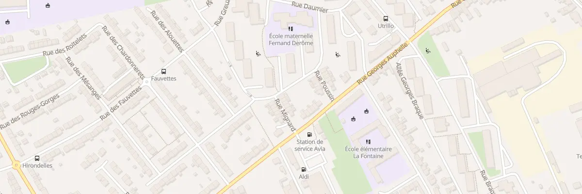 Plan du 10 Rue Mignard à Arras