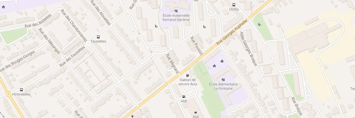 Plan du 4 Rue Mignard à Arras