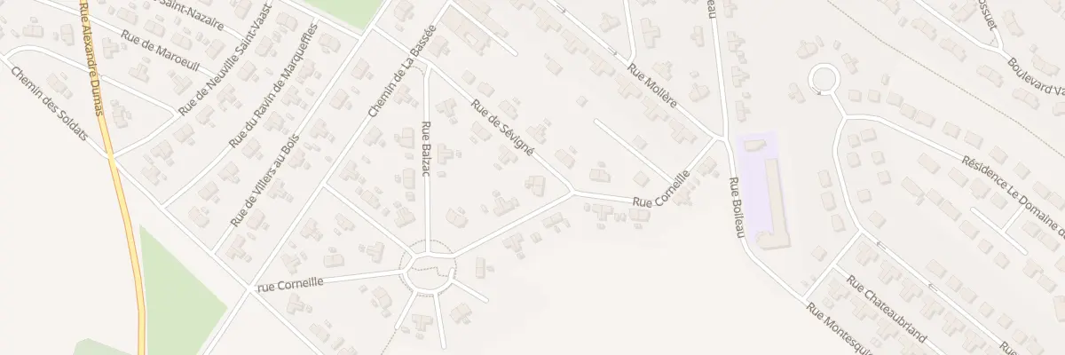 Plan du 12 Rue de Sevigne à Mazingarbe