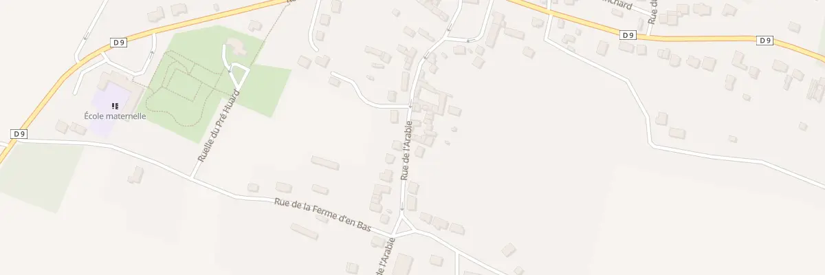 Plan du 13 Rue de l’Arabie à Montgé-en-Goële
