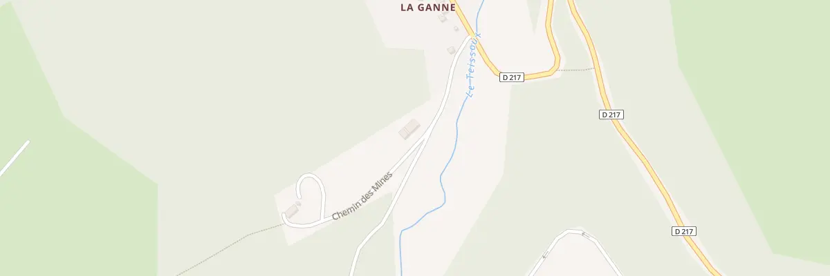 Plan du 4 Che des Mines à La Goutelle