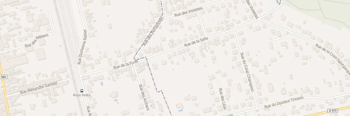 Plan du 78 Rue de la Selle à Amilly