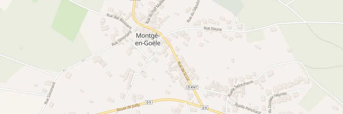 Plan du 6 Rue de la Loi à Montgé-en-Goële
