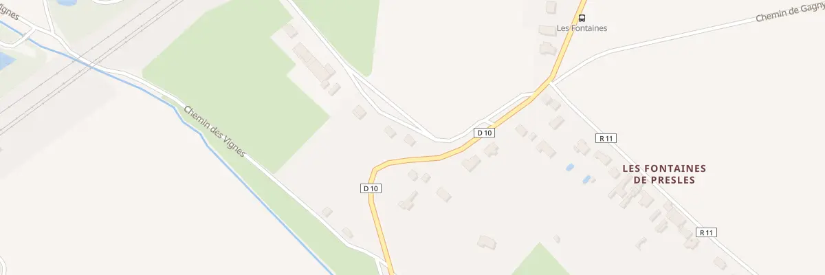 Plan du 1 Che du Mez à Presles-en-Brie