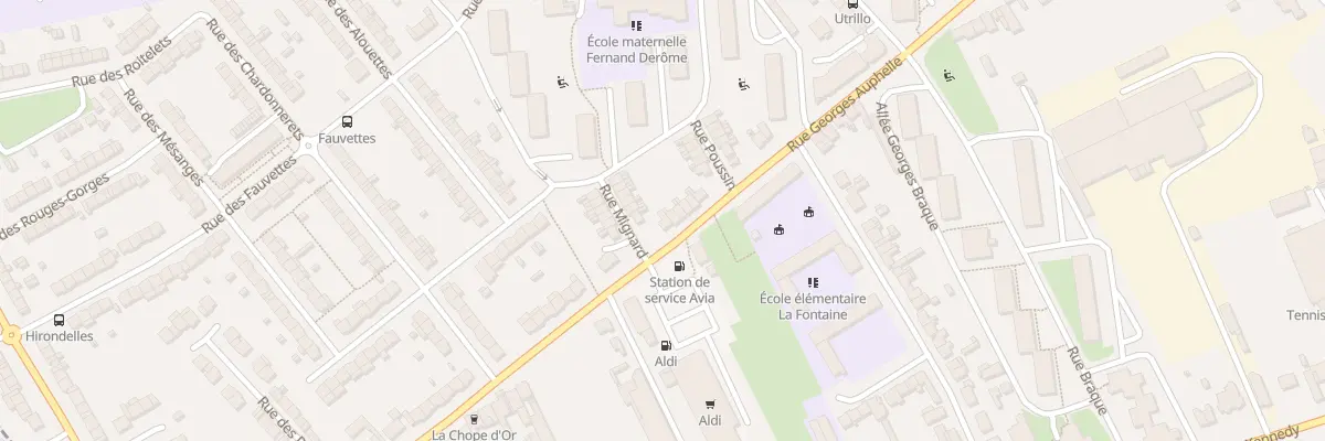 Plan du 44 Rue Georges Auphelle à Arras