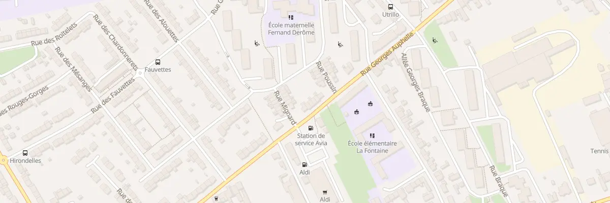 Plan du 42 Rue Georges Auphelle à Arras