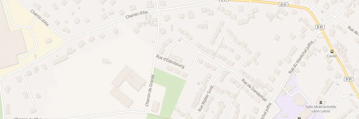 Plan du 4 Rue Edimbourg à Angres