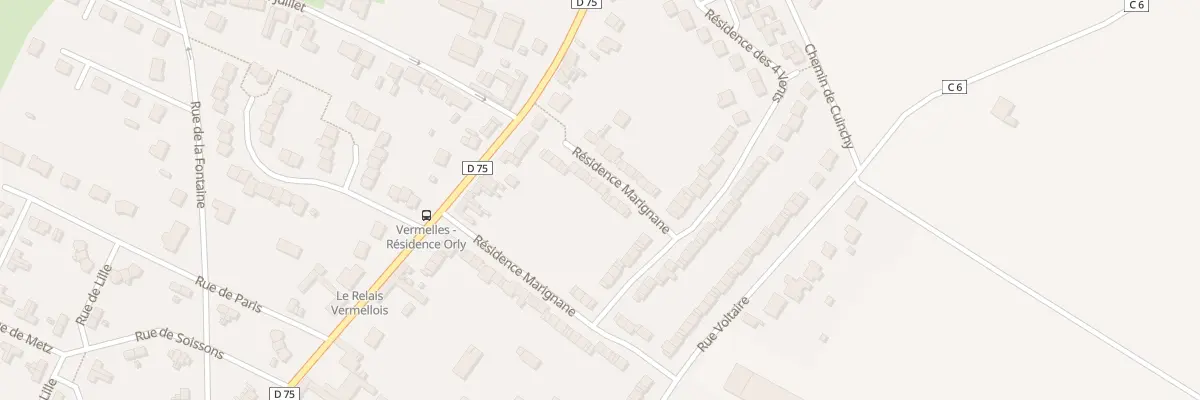 Plan du 64 Res Marignane à Vermelles