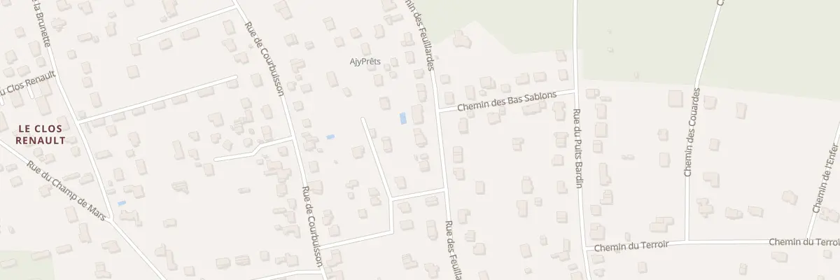 Plan du 49 Rue des Feuillardes à Samois-sur-Seine