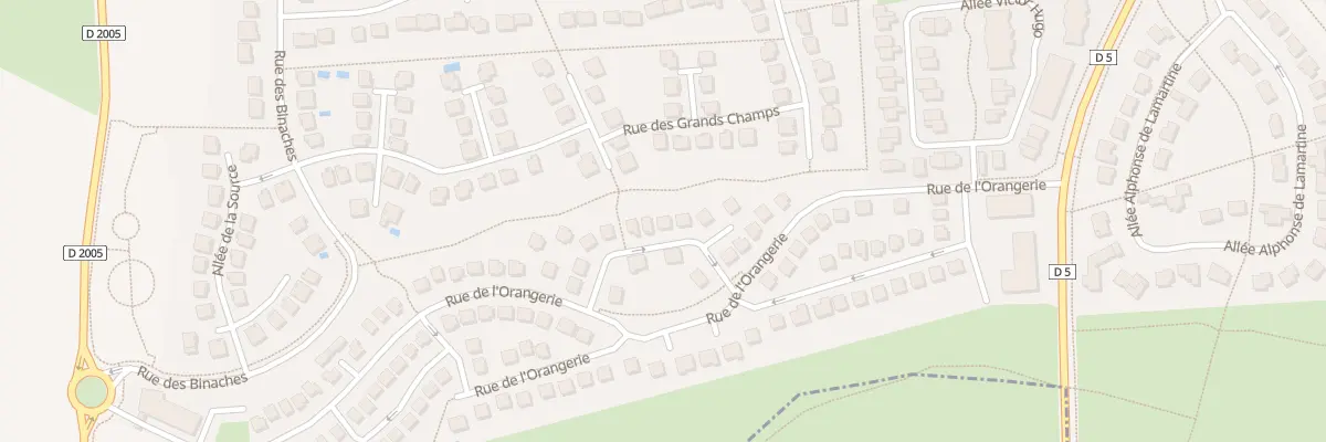 Plan du 57 Rue de l’Orangerie à Montévrain