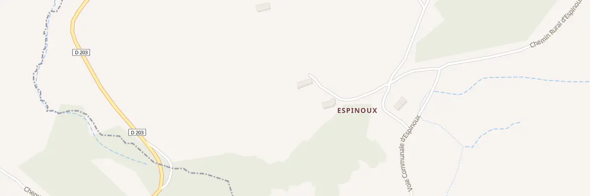 Plan du 5099 Espinoux à Saint-Donat