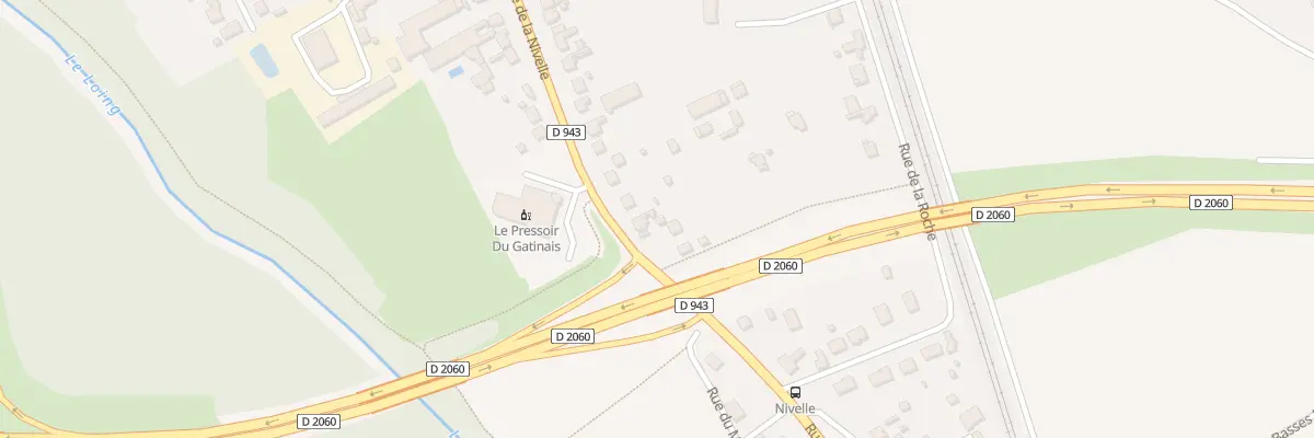 Plan du 677 Rue de la Nivelle à Amilly