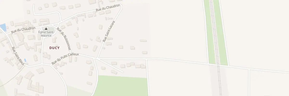 Plan du 13 Rue du Puits Cailleux à Fresnoy-le-Luat