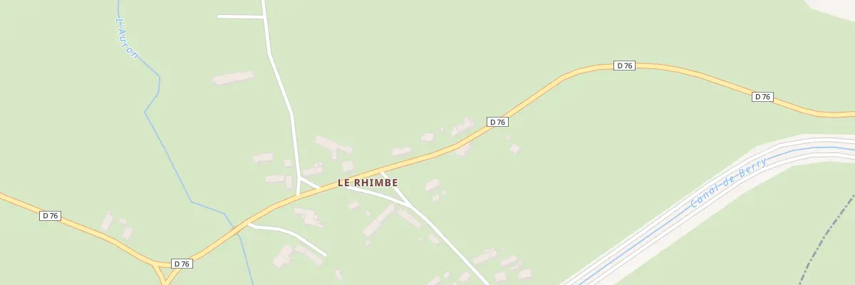 Plan du 11 Rhimbe à Bannegon