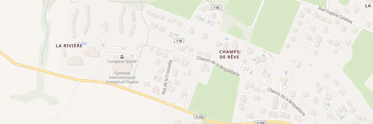 Plan du 8 Lot de la Crouzette à Espalion
