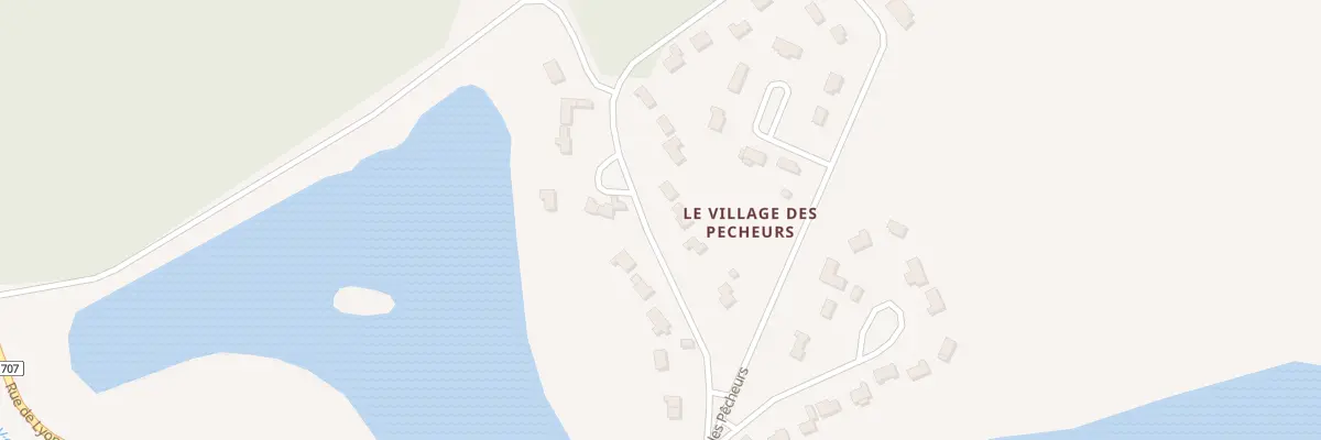 Plan du 5341 Le Village des Pecheurs à La Bussière