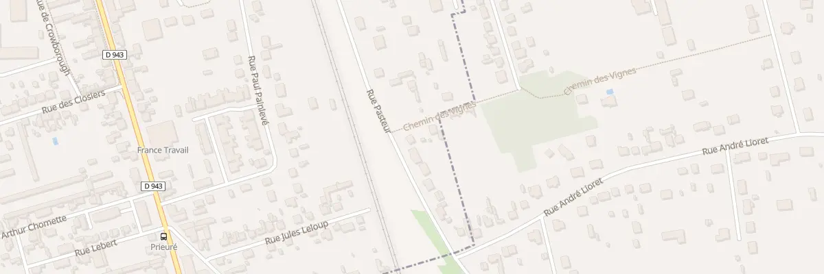 Plan du 45 Rue Pasteur à Montargis
