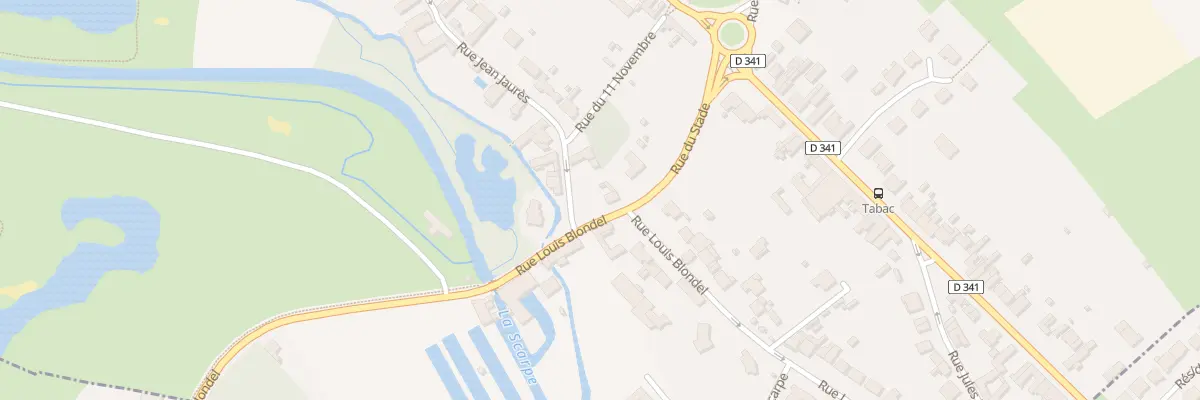 Plan du 43 Rue Louis Blondel à Anzin-Saint-Aubin