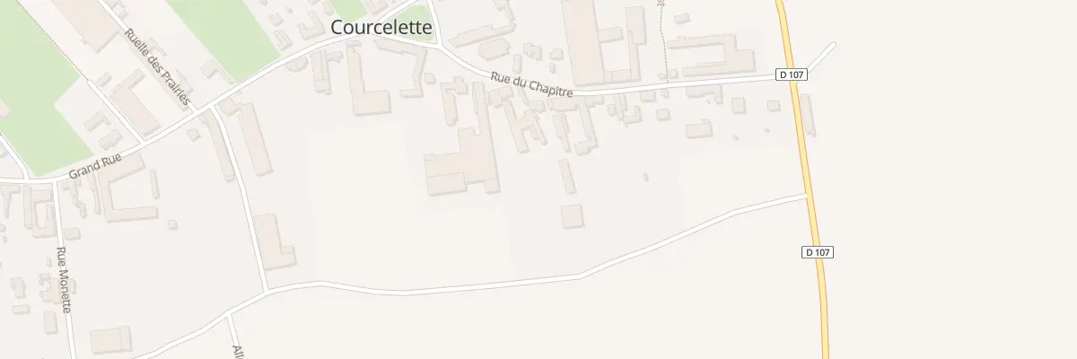 Plan du 10 Rue du Chapitre à Courcelette