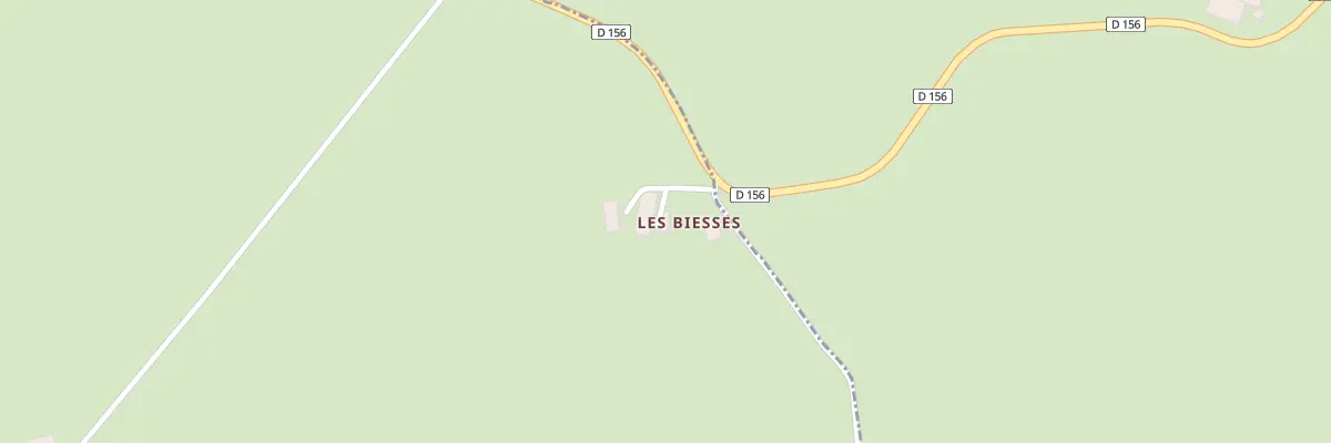 Plan du 5108 Les Biesses à Ars-les-Favets