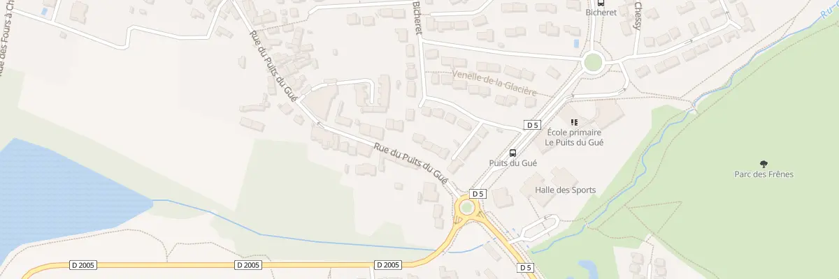 Plan du 85 Rue du Puits du Gue à Montévrain