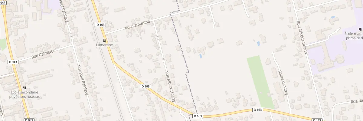 Plan du 5 Rue Albert Thierry à Montargis