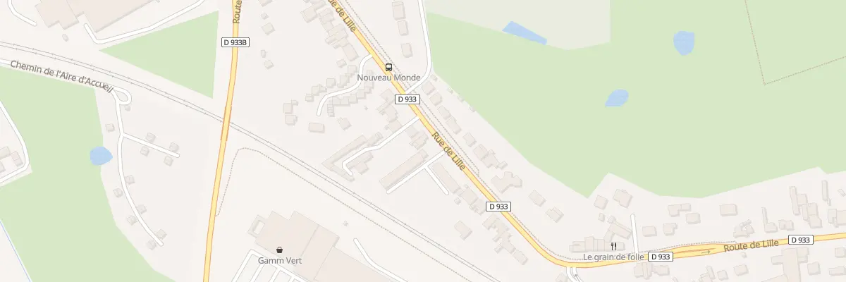 Plan du 384 Rue de Lille à Bailleul