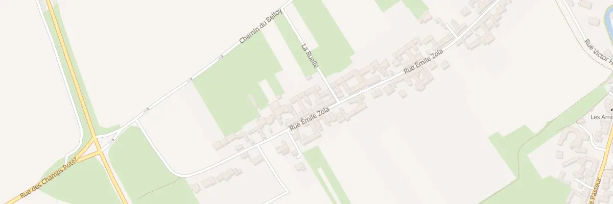 Plan du 50 Rue Emile Zola à Achicourt