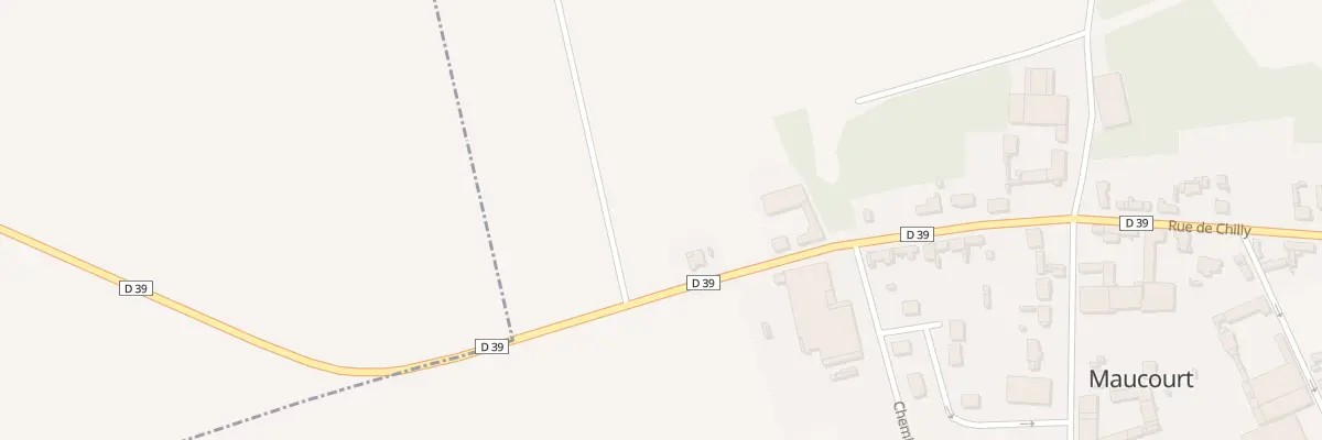 Plan du 16 Rue de Méharicourt à Maucourt