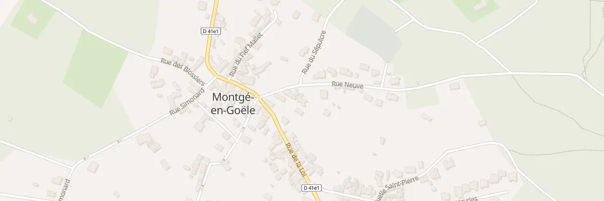 Plan du 6B Rue Neuve à Montgé-en-Goële