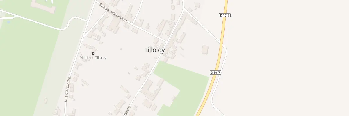 Plan du 42 Rue Basse à Tilloloy