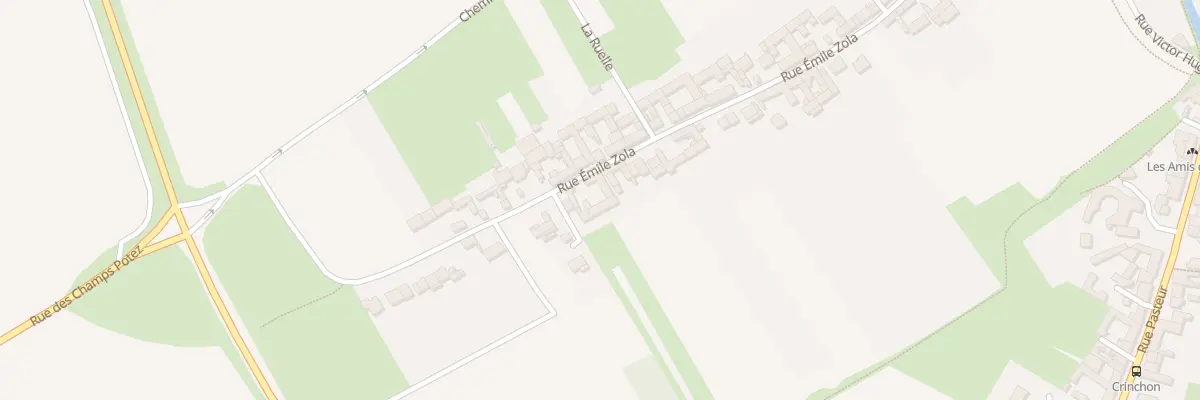 Plan du 39 Rue Emile Zola à Achicourt