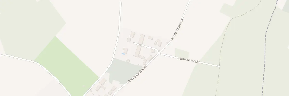 Plan du 4 All de la Briqueterie au Meux